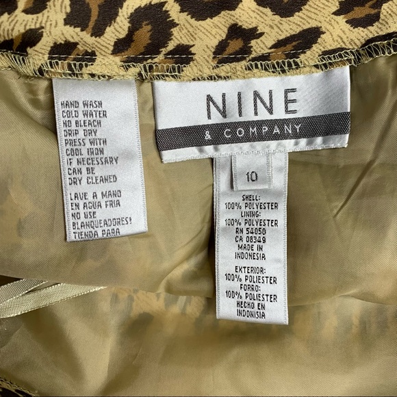 Vintage Leopard Print Maxi Skirt - Picture 6 of 8